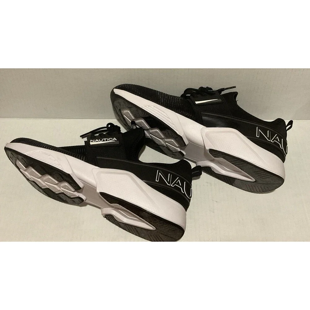 Nautica Nuray Black Men Shoes 13 Gym Workout Running Everyday Wear